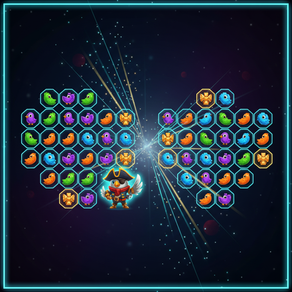 Espansione della griglia da 6x6 a 8x8 in Pirots 4