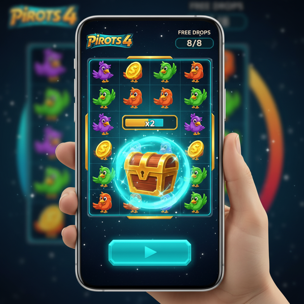 Pirots 4 — round bonus su mobile