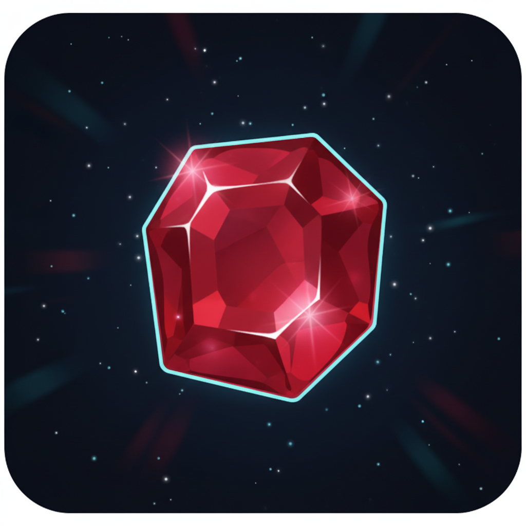 Gemma rossa in Pirots 4 — paga 6,00× massimo